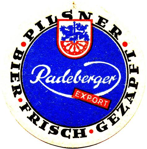 radeberg bz-sn radeberger rund 2a (215-export) 